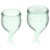 Feel Secure Menstrual Cup Light Green 2pcs