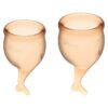 Feel Secure Menstrual Cup Orange 2pcs