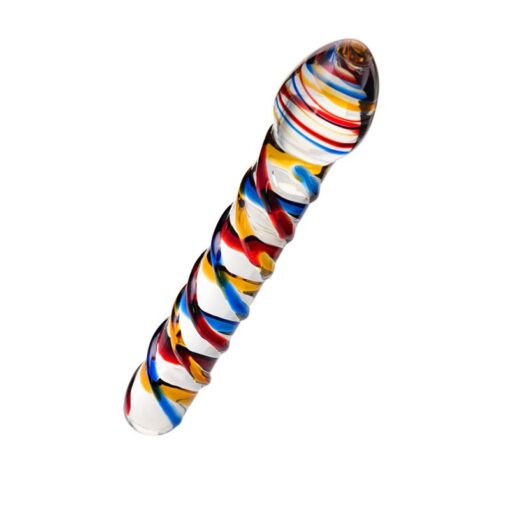 Sexus Glass Dildo Tropicana 19.5cm - Image 3