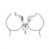 Dazzling Deep-V Cleavage  Bling Sticker