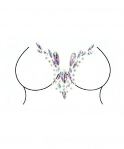 Dazzling Deep-V Cleavage  Bling Sticker