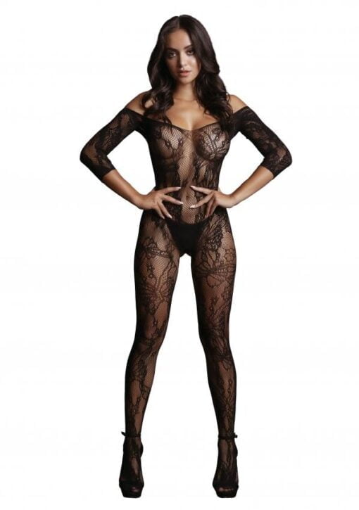 Lace Sleeved Bodystocking