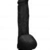 6.5 Inch Realistic Dildo - Black