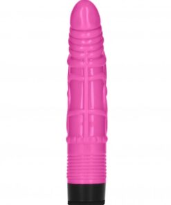 8 Inch Slight Realistic Dildo Vibe - Pink