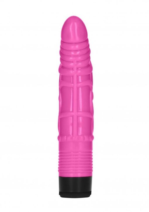 8 Inch Slight Realistic Dildo Vibe - Pink