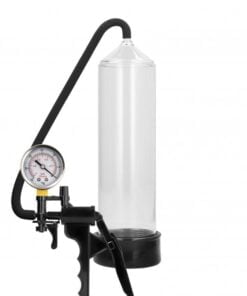 Elite Beginner Pump With PSI Gauge - Transparent