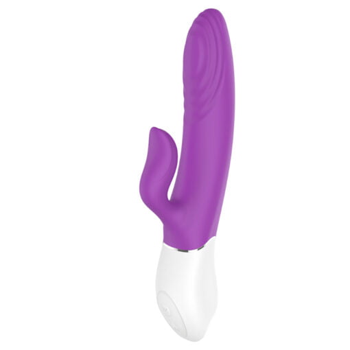 Lighter Thrusting Rabbit Vibrator Purple
