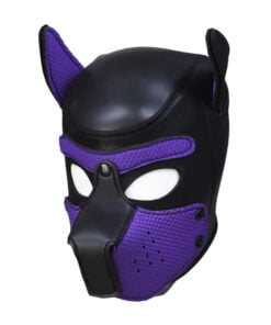 Puppy Play Mask Purple