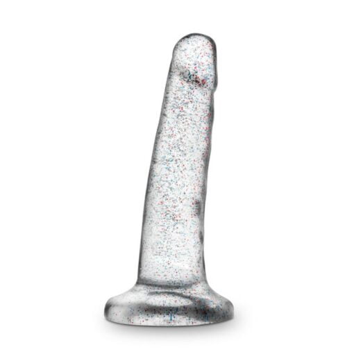 Naturally Yours Glitter Dong Clear 5.5in - Image 2