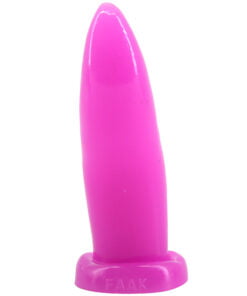 Tongue Shape Anal Plug Purple