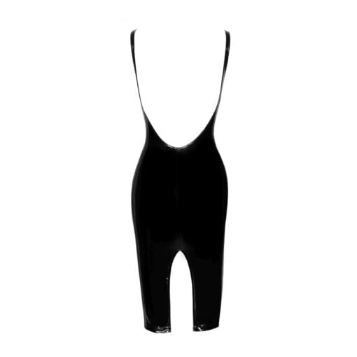 PVC Midi Dress w Front Zipper - Image 5