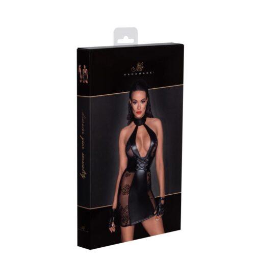 Power Wetlook Short tulle dress w Inserts & Corset Binding - Image 6