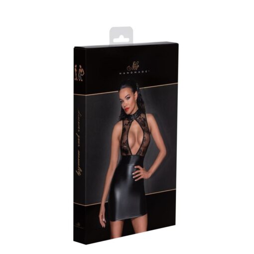 Power Wetlook Short Dress w Skirt & Tulle Top - Image 5