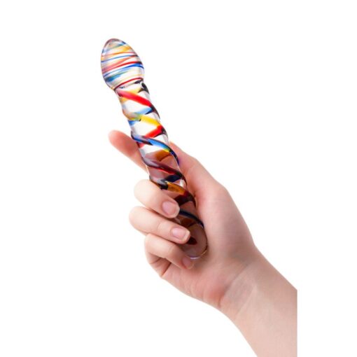 Sexus Glass Dildo Tropicana 19.5cm - Image 4