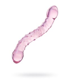 Sexus Glass Dildo Pink 19.5cm