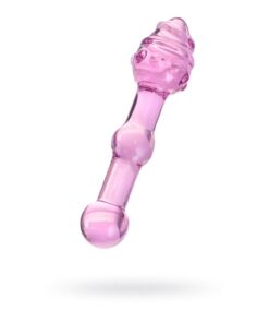 Sexus Glass Dildo Pink 17cm