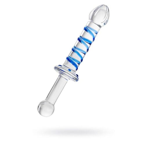 Sexus Glass Dildo Probe w Handle 23cm