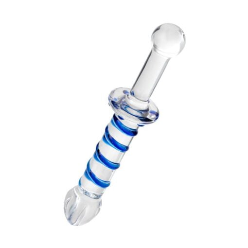 Sexus Glass Dildo Probe w Handle 23cm - Image 3