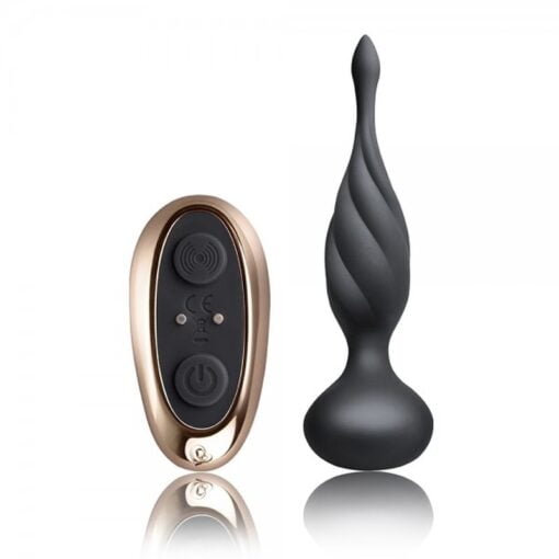 Petite Sensation Discover Butt Plug w Remote Black - Image 3