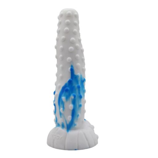 Tiger Dildo Blue/White - Image 2