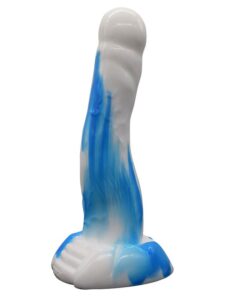 Sea Dog Dildo Blue/White