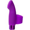 Naughty Nubbies Finger Vibe w Mini Powerbullet Purple