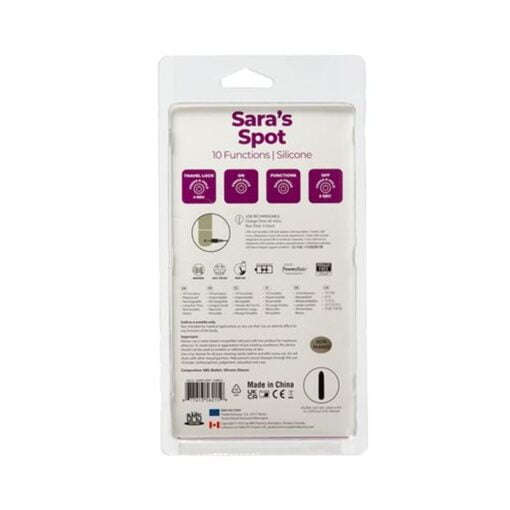 Power Bullet Sara’s Spot Vibrator Purple - Image 5