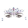 Dazzling Crowned Face Bling Sticker