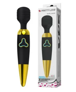 Body Wand Massager "Body Wand" Black & Gold
