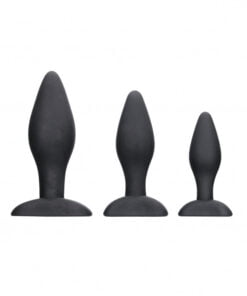 Apex Butt Plug Set - Black