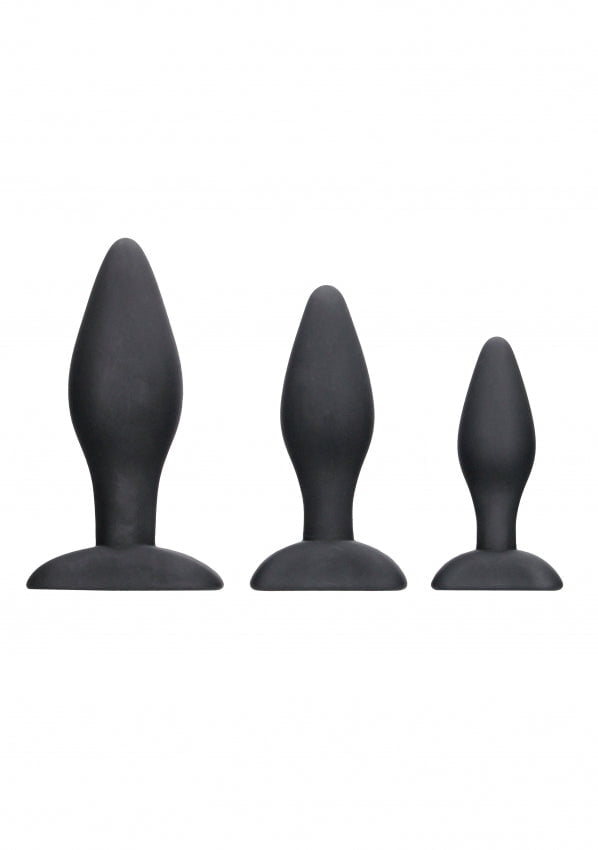 Apex Butt Plug Set - Black