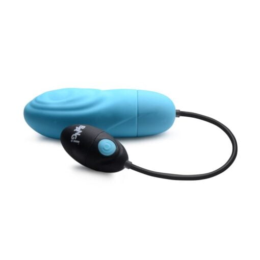 7X Pulsing Rechargeable Bullet Blue - Image 3