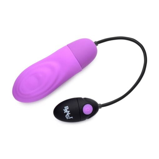 7X Pulsing Rechargeable Bullet Purple - Image 2