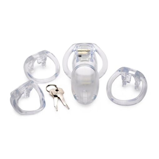 Clear Captor Chastity Cage Large - Image 2