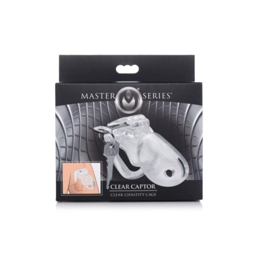 Clear Captor Chastity Cage Large - Image 5