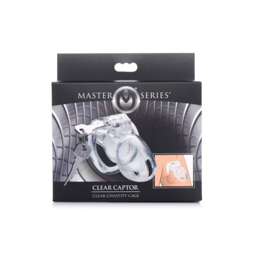 Clear Captor Chastity Cage Medium - Image 5