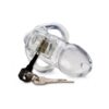Clear Captor Chastity Cage Small