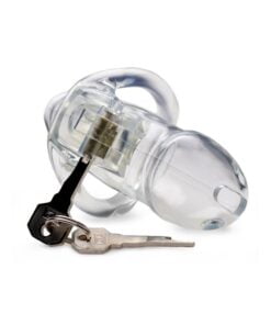 Clear Captor Chastity Cage Small