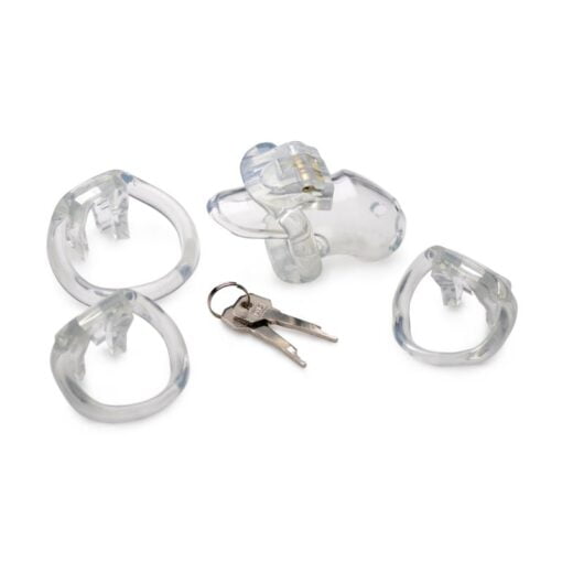 Clear Captor Chastity Cage Small - Image 4