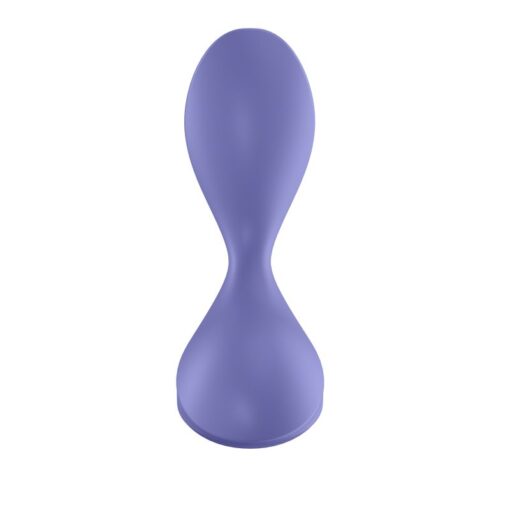 Satisfyer Sweet Seal Vibrating Anal Plug Lilac - Image 3