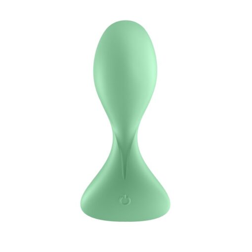 Satisfyer Trendsetter Connect App Vibrating Anal Plug Light Green - Image 4