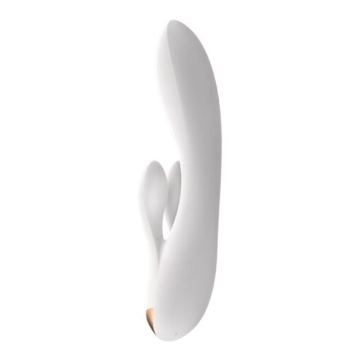 Satisfyer Double Flex App Rabbit Vibrator White - Image 2