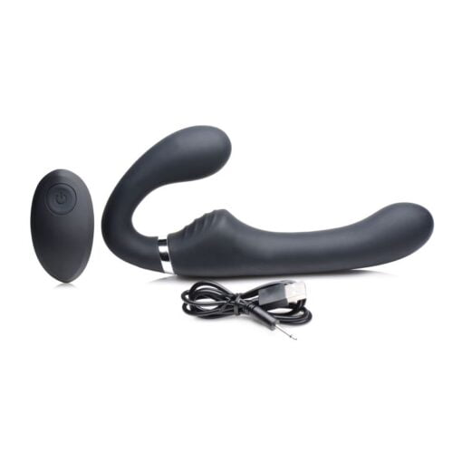 Mighty Rider 10X Strapless Strap-On Black w Remote - Image 3