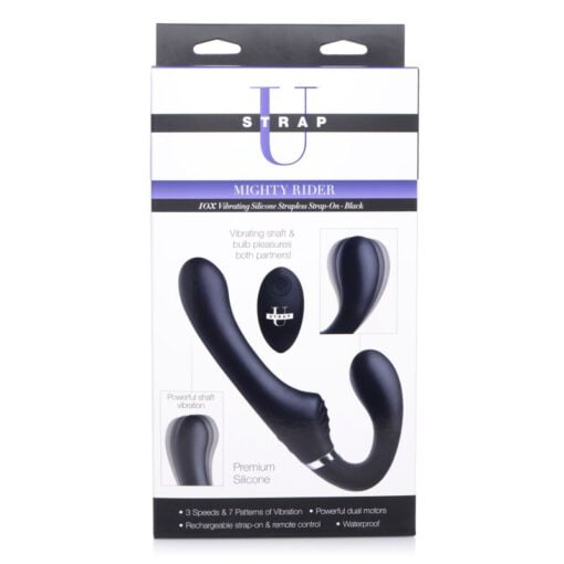 Mighty Rider 10X Strapless Strap-On Black w Remote - Image 5