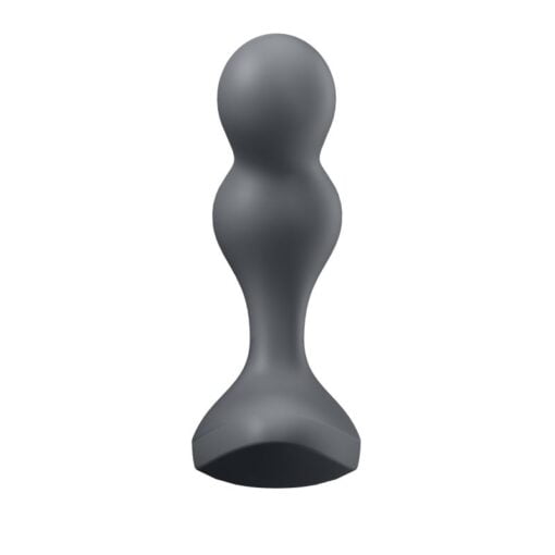 Satisfyer Deep Diver Vibrating Connect App Anal Plug Grey - Image 3