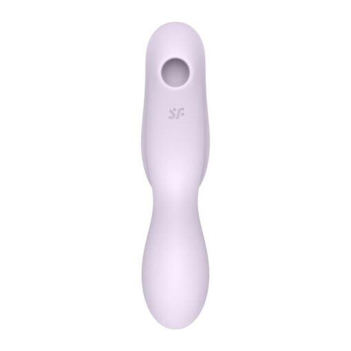 Satisfyer Curvy Trinity 2 Insertable Air Pulse Vibrator Violet