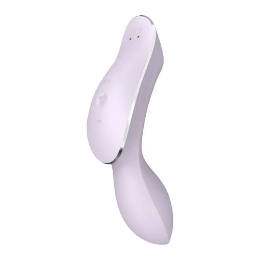 Satisfyer Curvy Trinity 2 Insertable Air Pulse Vibrator Violet - Image 2