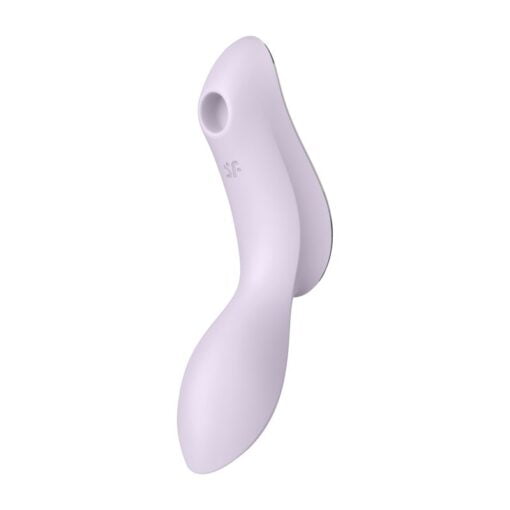 Satisfyer Curvy Trinity 2 Insertable Air Pulse Vibrator Violet - Image 4