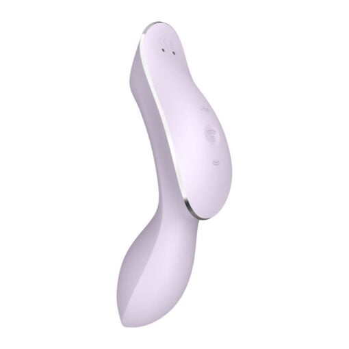 Satisfyer Curvy Trinity 2 Insertable Air Pulse Vibrator Violet - Image 5