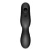 Satisfyer Curvy Trinity 2 Insertable Air Pulse Vibrator Black